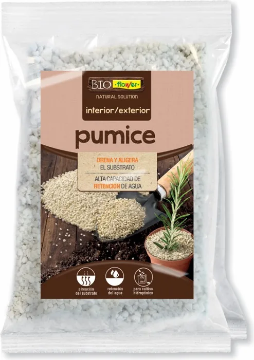 Piedra Pomez para Sustrato Pumice Saco 5 L