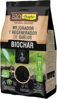 Mejorador y Regenerador de Suelos Biochar 5 Litros
