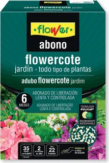 Abono FlowerCote Plus 6 Meses 800 Gr