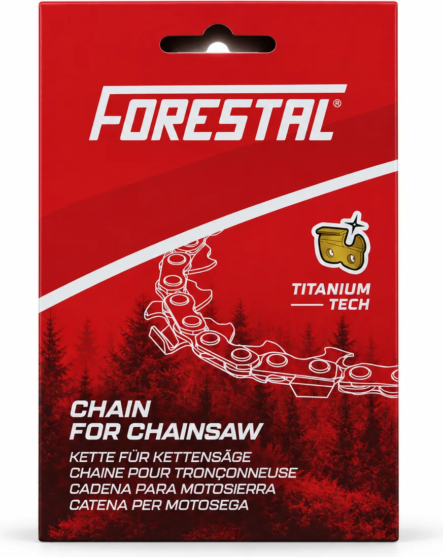 Cadena motosierra Forestal TITANIO 3/8" 1,5 mm 68 eslabones