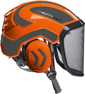 Casco Protos Integral Arborist Naranja/Gris