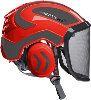 Casco Protos Integral Arborist Rojo/Gris