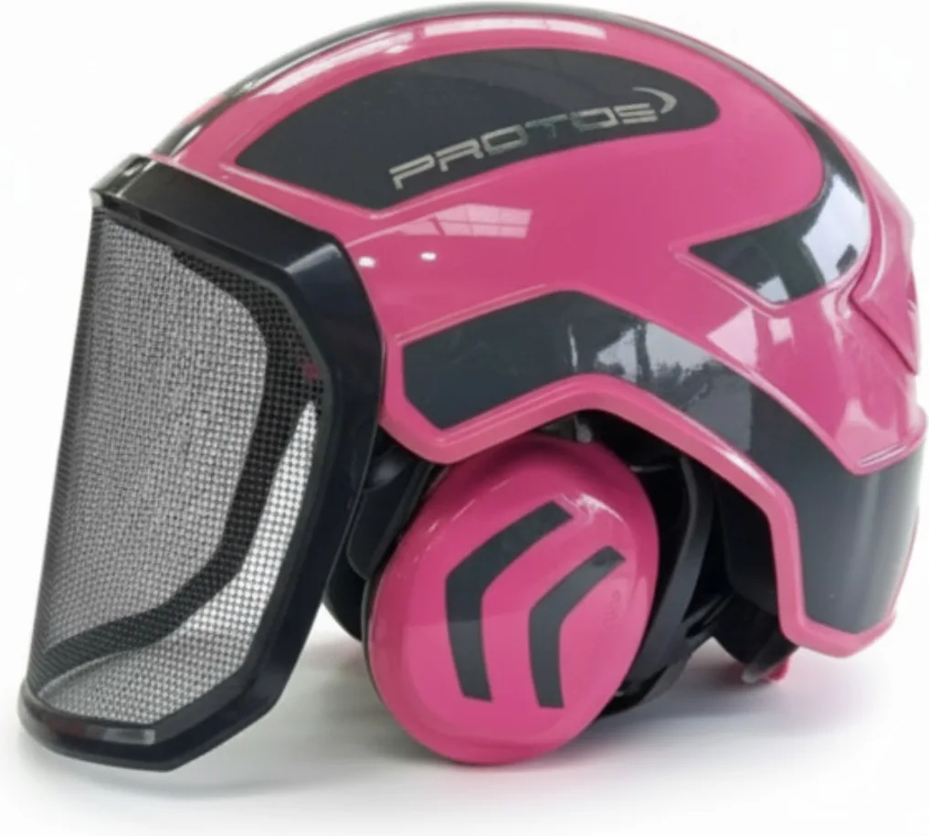 Casco Protos Integral Arborist Rosa/Gris