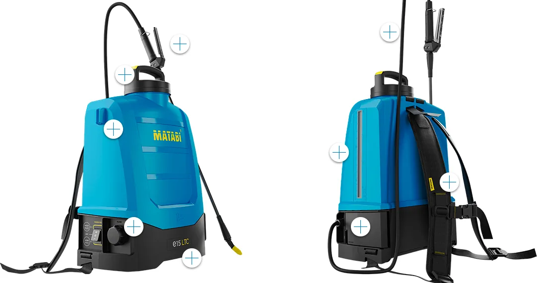 Pulverizador Electrico Profesional Matabi E15 LTC - REACONDICIONADO — foto 6