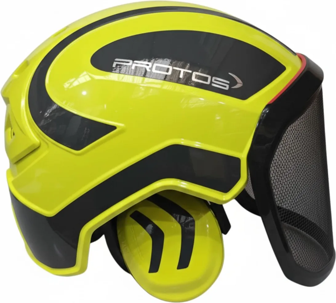Casco Protos Integral Arborist Amarillo Neon/Gris