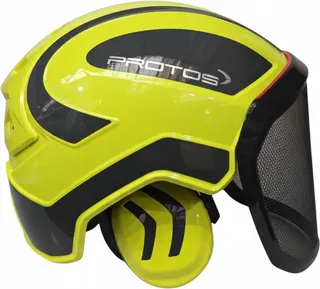 Casco Protos Integral Arborist Amarillo Neon/Gris