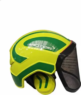 Casco Protos Integral Arborist Amarillo Neon/Verde