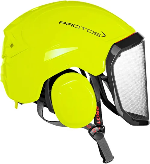Casco Protos Integral Arborist Amarillo Neon