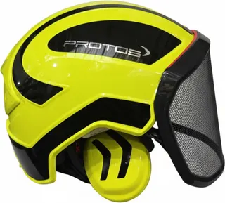 Casco Protos Integral Arborist Amarillo Neon/Negro