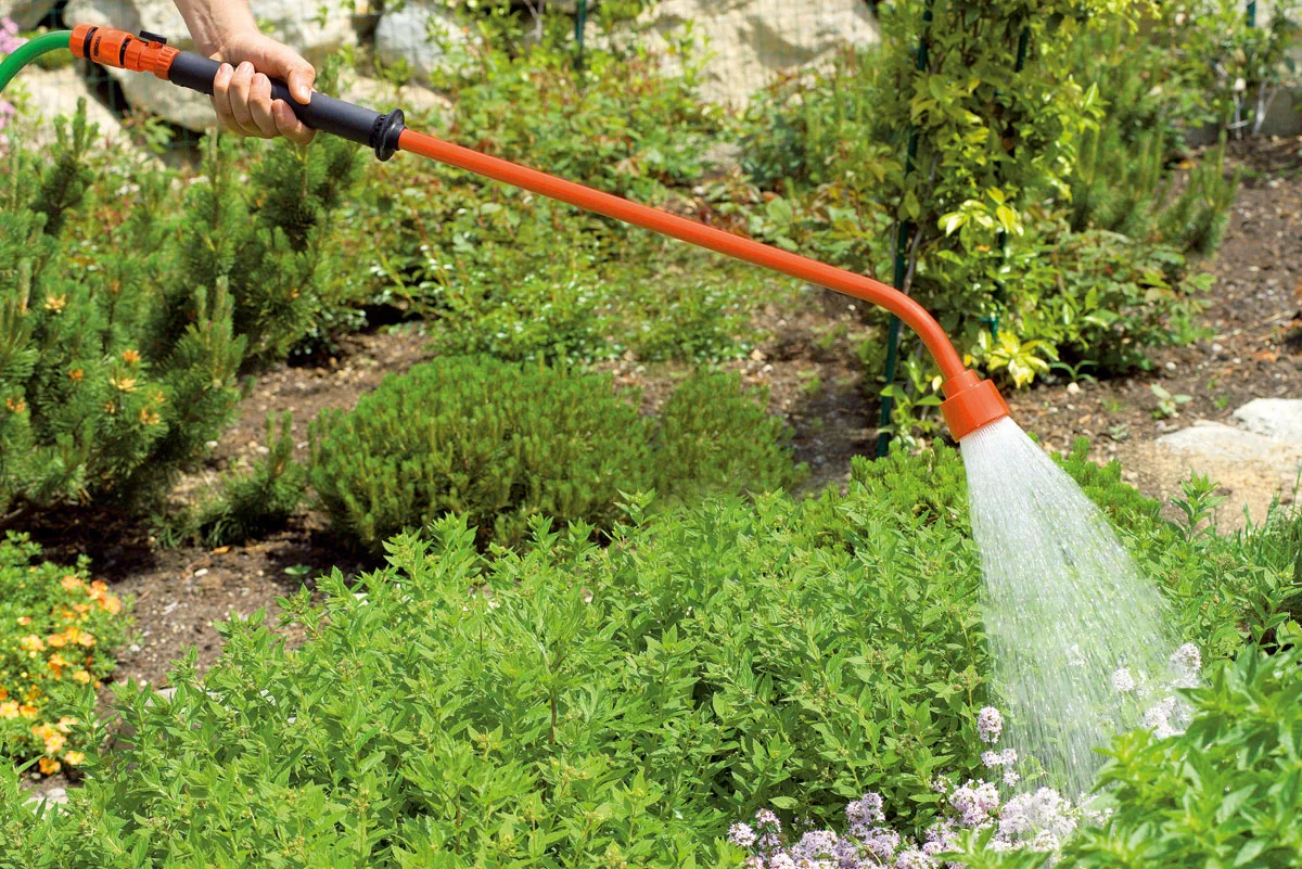 Lanza Riego Ducha de Aluminio Stocker 92 cm