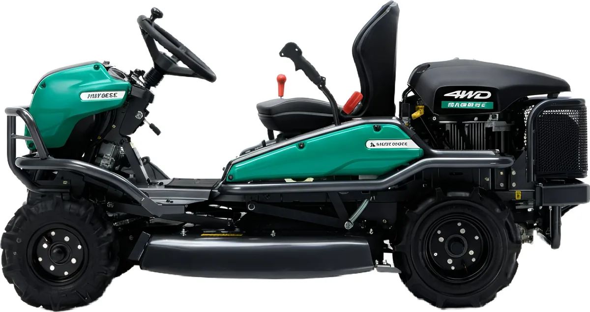 Desbrozadora Profesional Orec Rabbit RM985F AWD 4x4 Kawasaki — foto 2