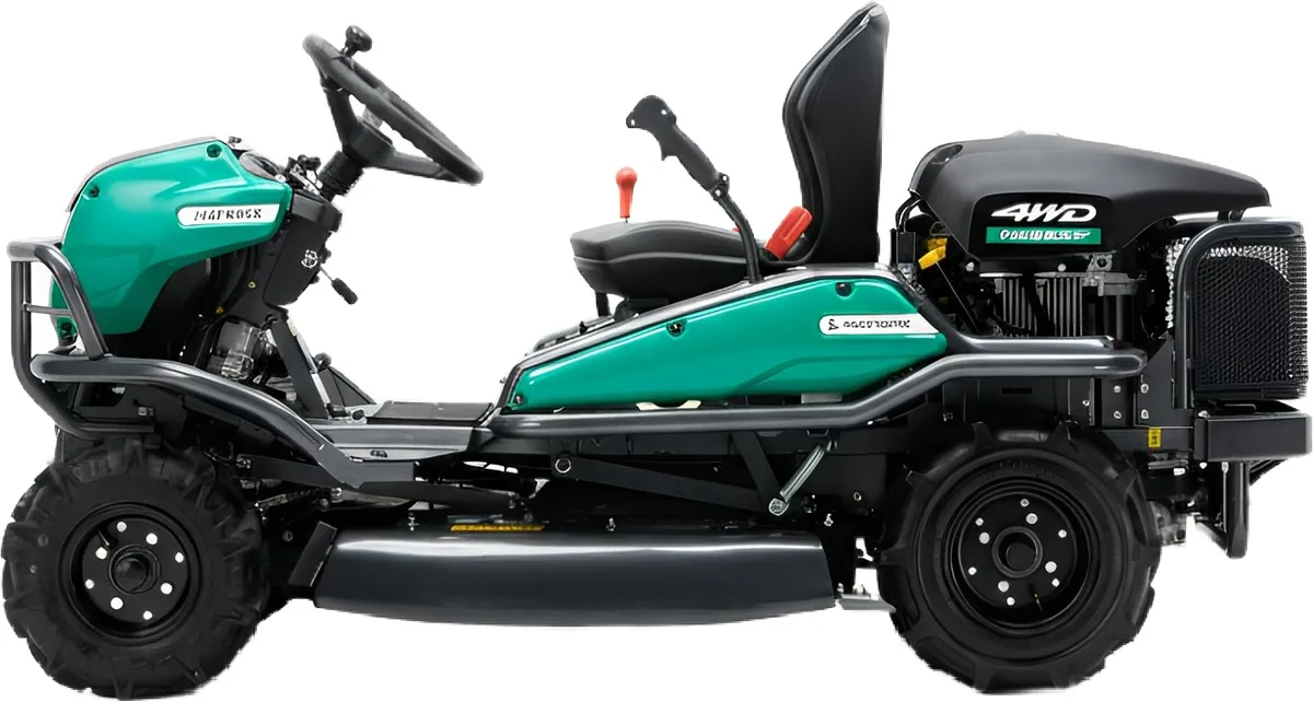 Desbrozadora Profesional Orec Rabbit RM985F AWD 4x4 Kawasaki — foto 4
