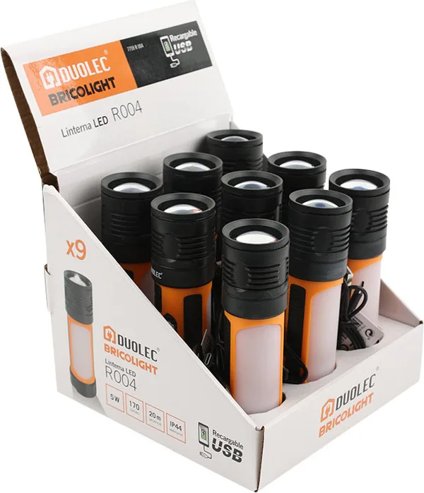 Linterna LED recargable Duolec R004 · 170 lm — foto 7