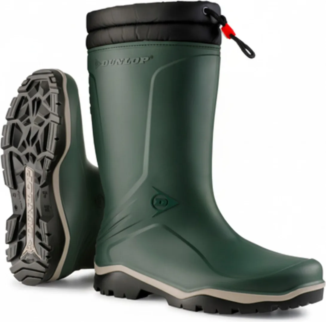 Bota Forrada Caña Alta Dunlop Blizzard Nº43 Verde — foto principal