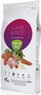 Pienso Perros Natura Diet Lamb & Rice 12 Kg