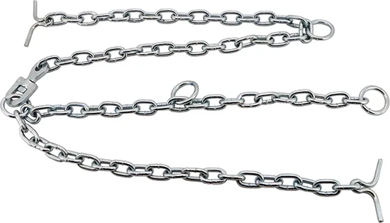 Cadena Buey con Eslabon Recto - 80x46 cm / 5 mm
