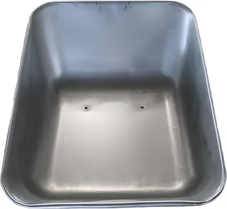 Caja Carretillo Galvanizada 115 Litros