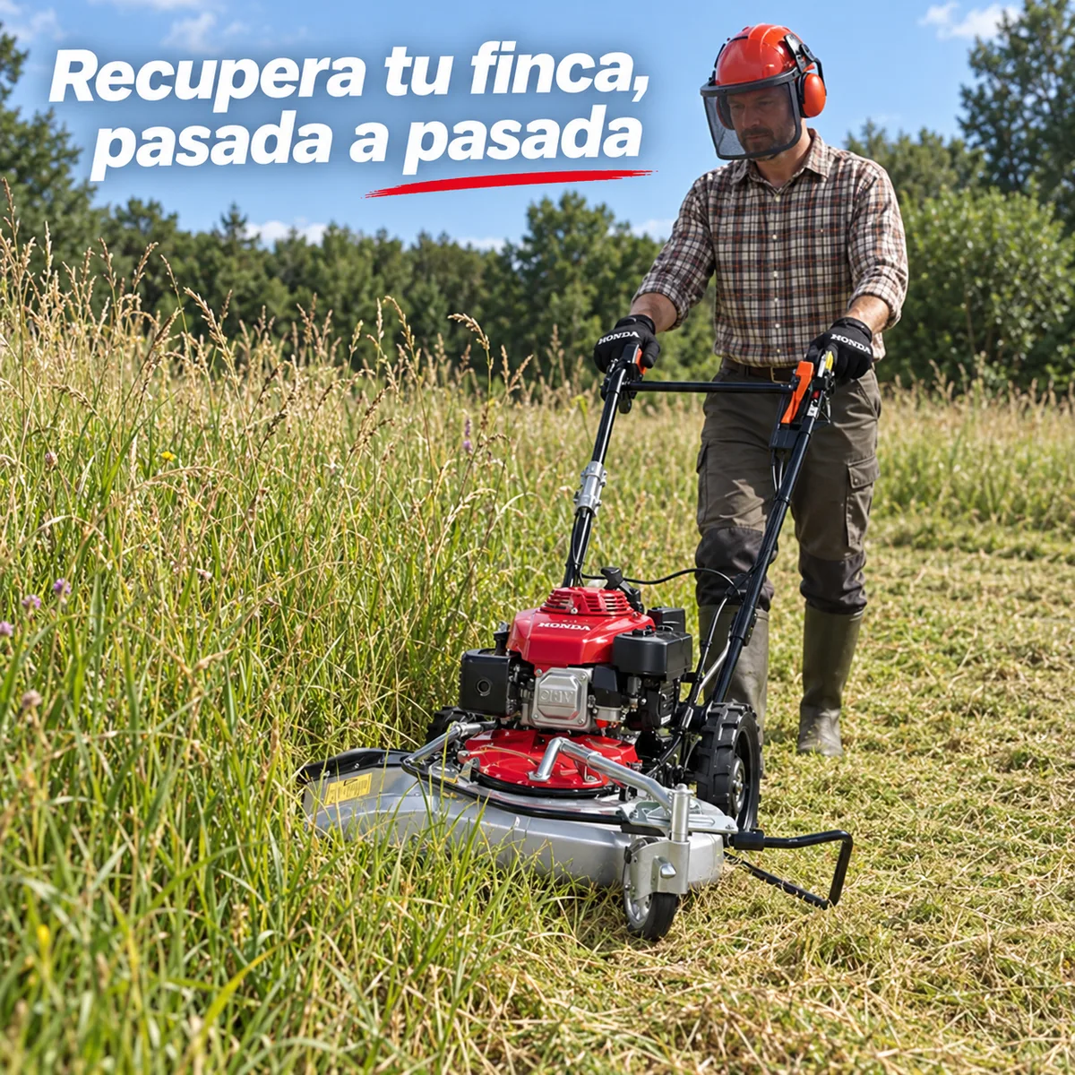 Desbrozadora de Ruedas Honda UM 616 — foto 4