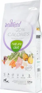 Pienso Perros Natura Diet Reduced -20% Calories 12kg