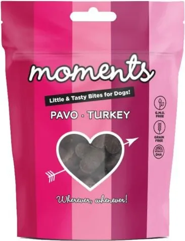 Snacks Moments Dog Pavo 60gr