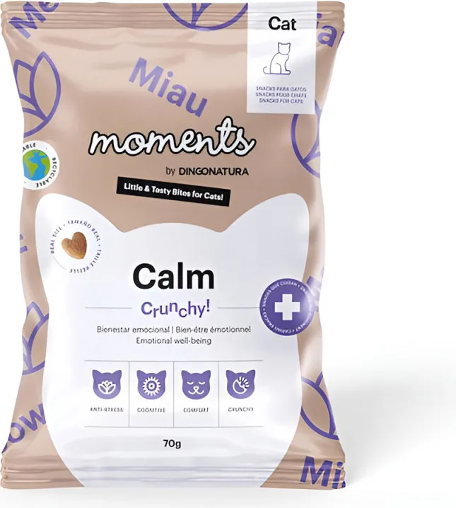 Snack para Gatos Moments Cat Calm 70 gr