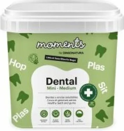 Snack Dental Perros Moments Dental Raza Mini Medium 500g