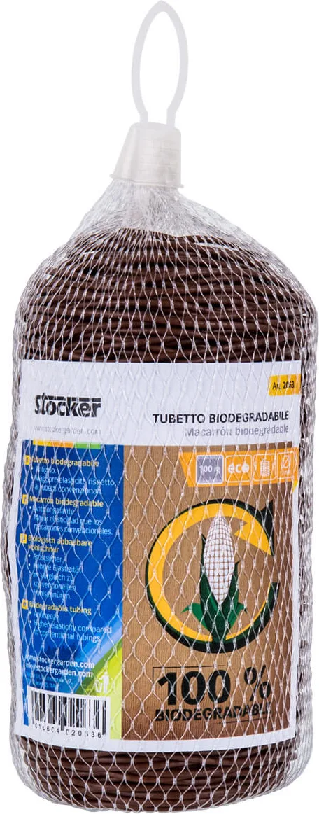 Tubo Macarron Biodegradable 2mm 100m