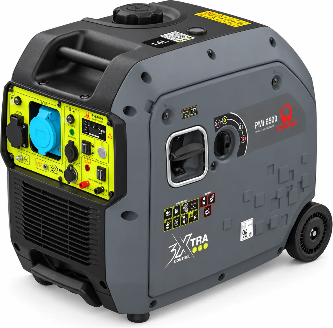 Generador inverter Pramac PMi6500 · 6.000 W · arranque eléctrico