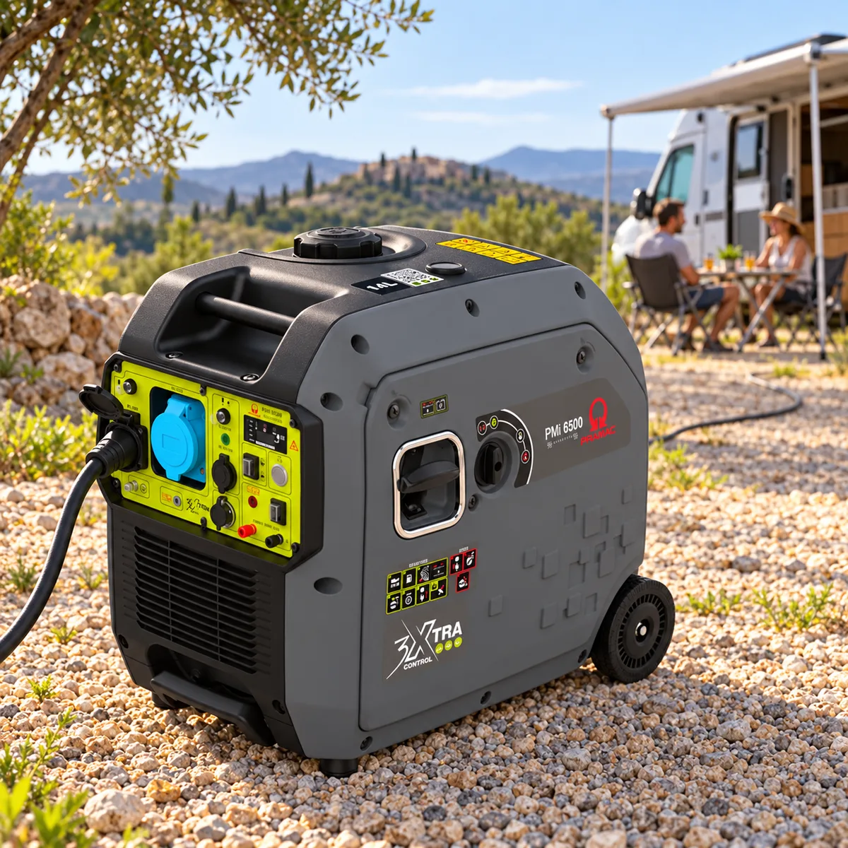 Generador inverter Pramac PMi6500 · 6.000 W · arranque eléctrico — foto 5