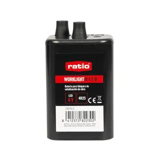 Bateria para Lampara Señalizacion Obra Ratio R-L1
