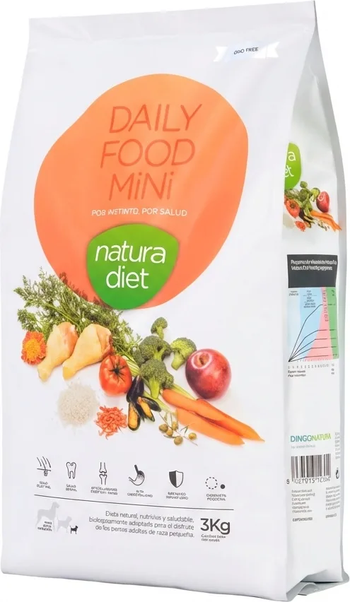 Pienso Perro Natura Diet Daily Food Mini 3kg