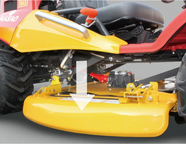 Desbrozadora Autopropulsada Canycom CMX 1810 BCCE 4x4 — foto 4