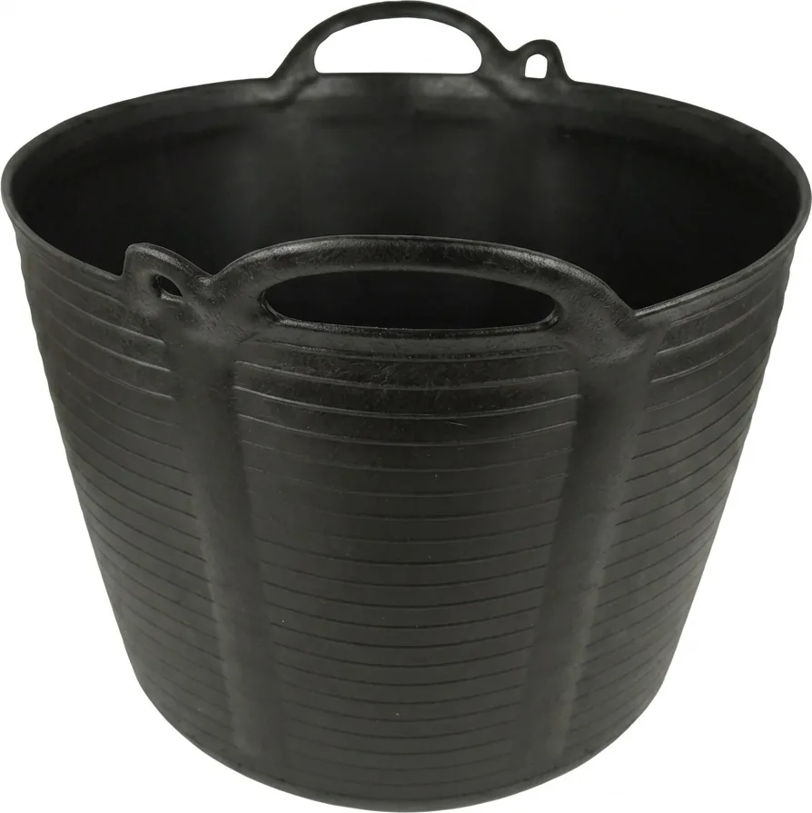 Capazo 38L Negro Reforzado