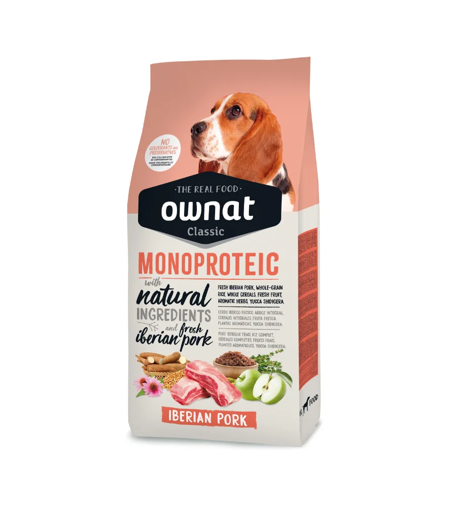 Pienso Perros Ownat Classic Monoproteico Cerdo Iberico 4 Kg — foto principal