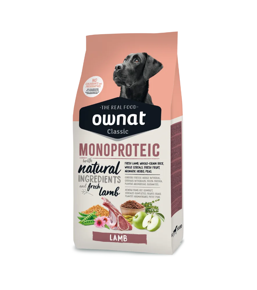 Pienso Perros Ownat Classic Monoproteico Cordero 12 Kg — foto principal