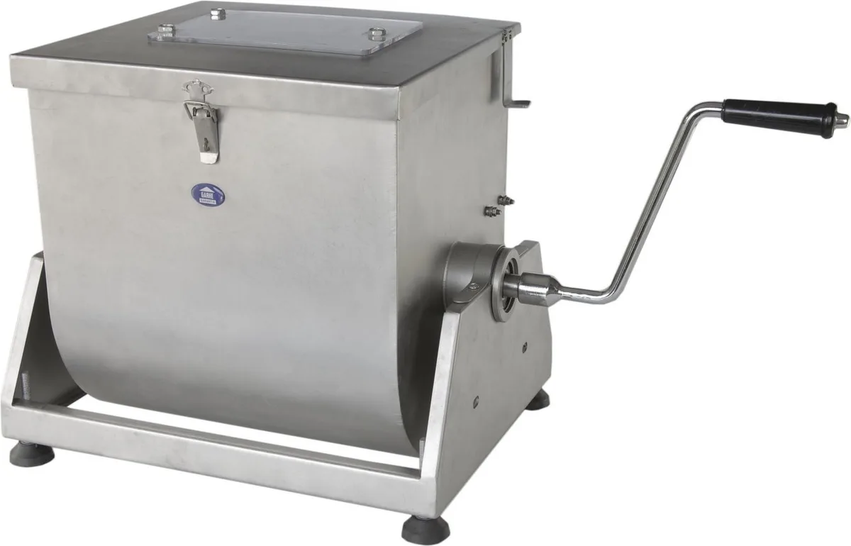 Amasadora Mezcladora Manual Inoxidable 20 Litros