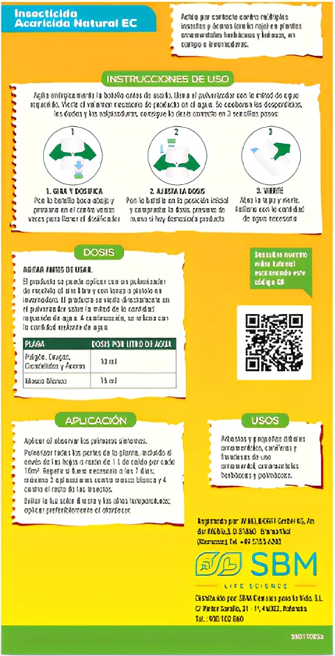 Insecticida Acaricida Natural EC Solabiol 250 ml — foto 4