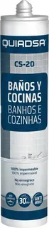 Silicona Baños y Cocinas Quiadsa CS-20 Blanco 280ml