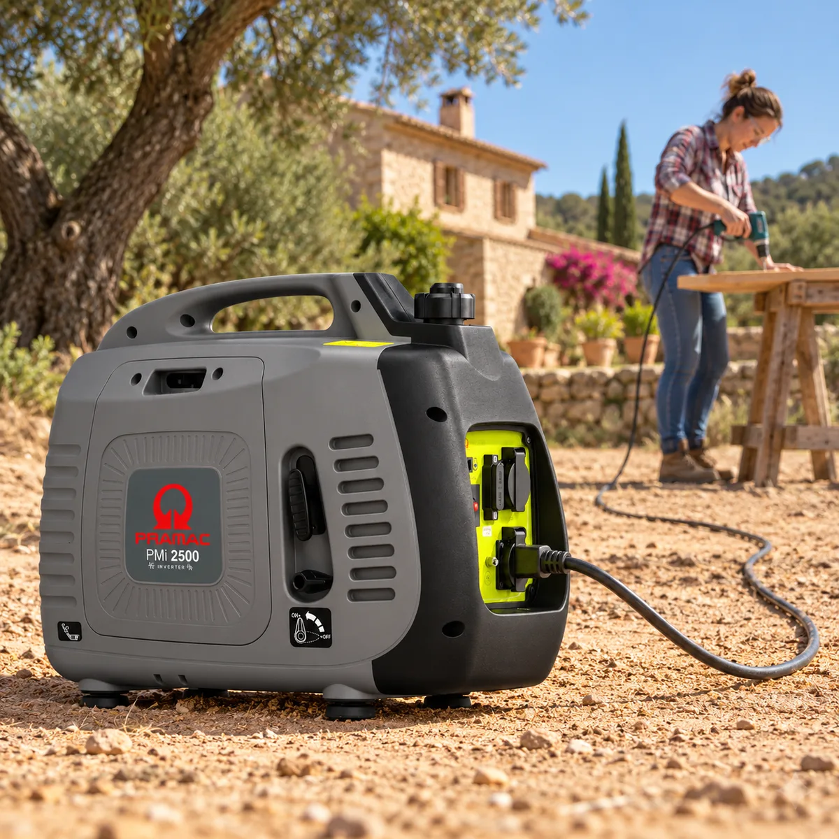 Generador inverter Pramac PMi2500 · 2.000 W · gasolina — foto 4