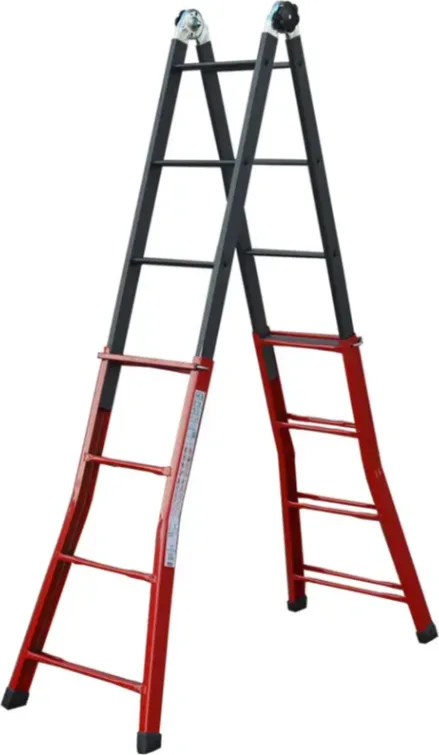 Escalera Telescopica Multiposiciones 8 Peldaños Serafina Svelt