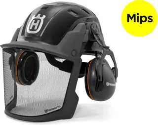 Casco Forestal Technical Husqvarna MIPS Gris