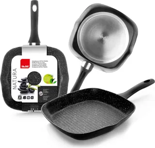 Grill Ondulado Natura Ibili 28x28 cm
