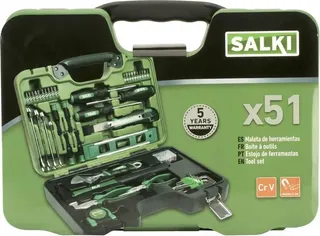 Maleta De Herramientas Salki 51 Piezas