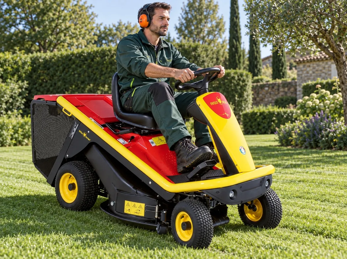 Tractor Cortacesped Outils Wolf  A80P3 Version PRO — foto 3