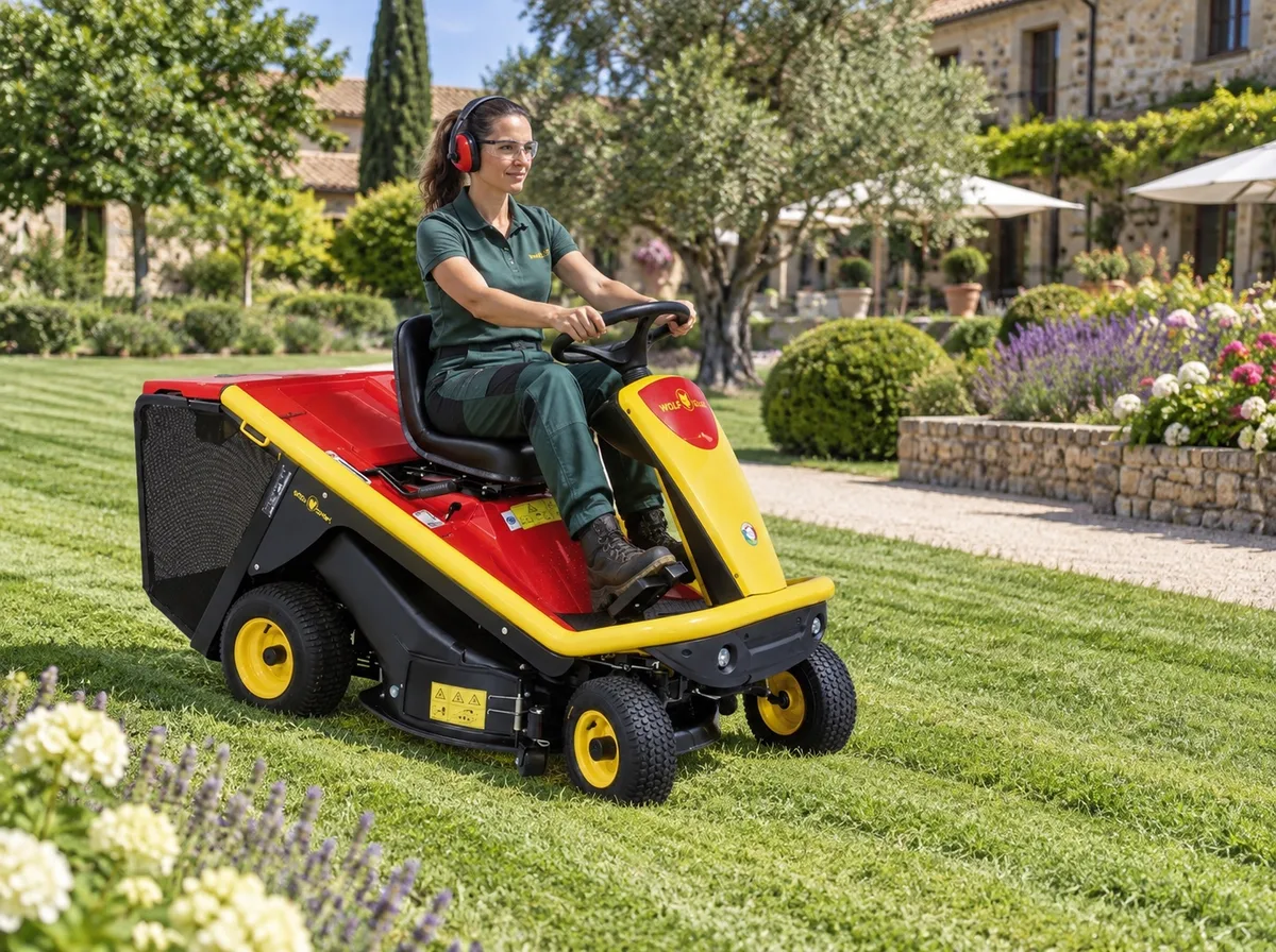 Tractor Cortacesped Outils Wolf  A80P3 Version PRO — foto 4