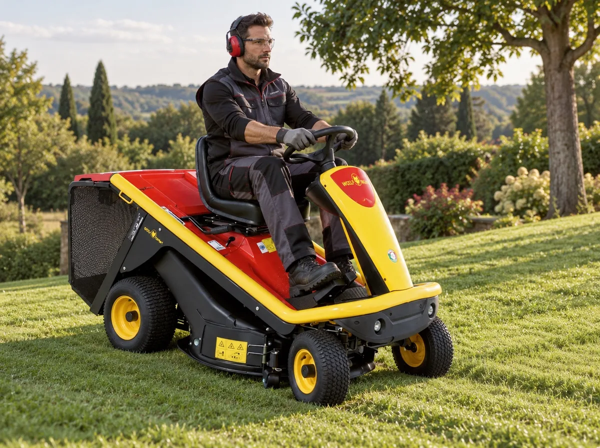 Tractor Cortacesped Outils Wolf  A80P3 Version PRO — foto 5