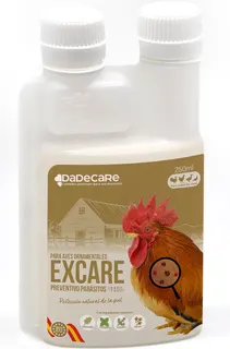 Excare Preventivo Parasitos Externos Gallinas y Aves 250 ml