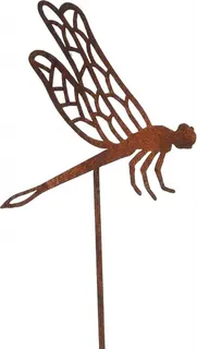 Figura Jardin Libelula Efecto Oxido