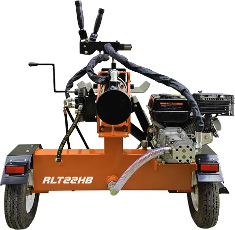 Rompedora de Leña Horizontal 7HP con Brazo Elevador 22 Tn — foto 3