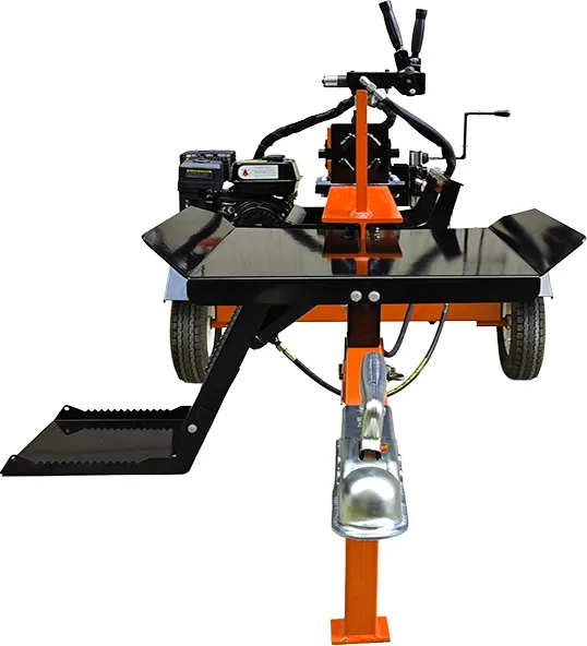 Rompedora de Leña Horizontal 7HP con Brazo Elevador 22 Tn — foto 2